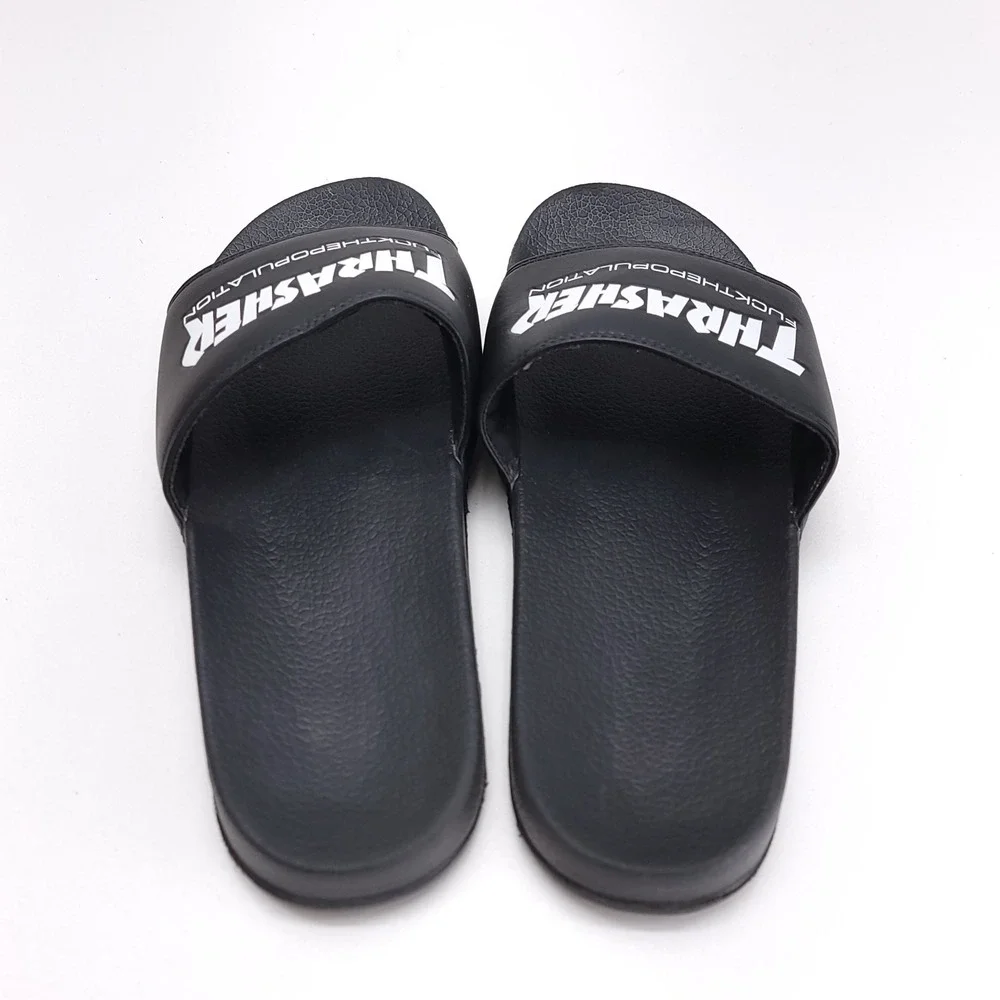 FTP X Thrasher‎ Slides Mens Size 9 Black RARE